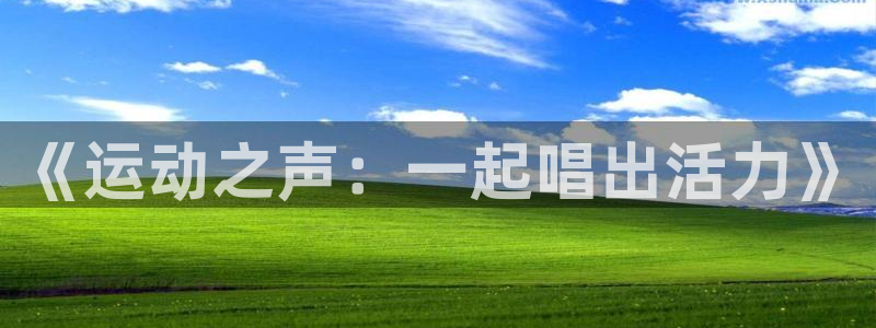 必发官方正版app集团E.ON：《运动之声：一起唱出活力》